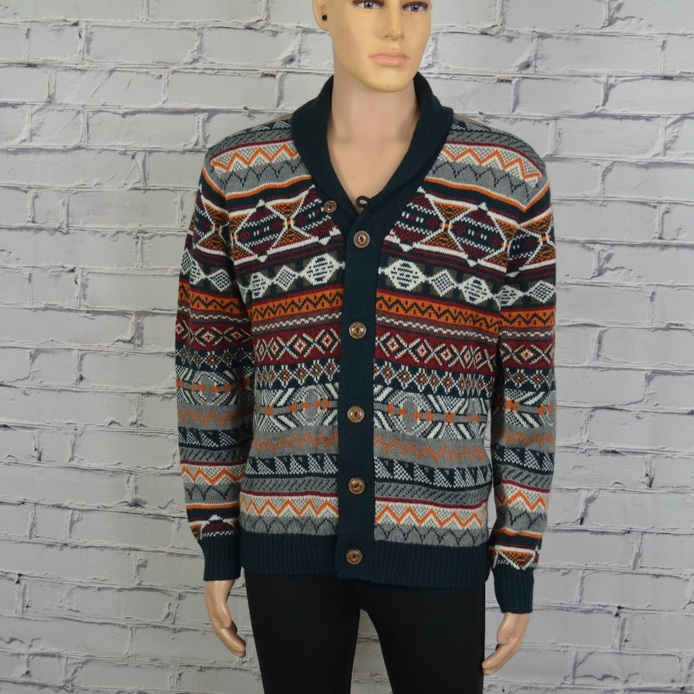Mens Next Cardigan Sweater size medium